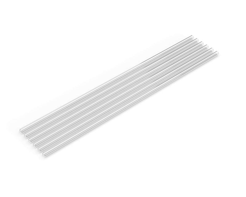 PrimoChill 12mm ID x 16mm OD Rigid PETG Tubing - 750mm Length (RTP16M-630), Made with Premium Materials, Excellent Beginner Hardline for PC Watercooling, Made in the USA - 6 Pack - Clear - Image 2